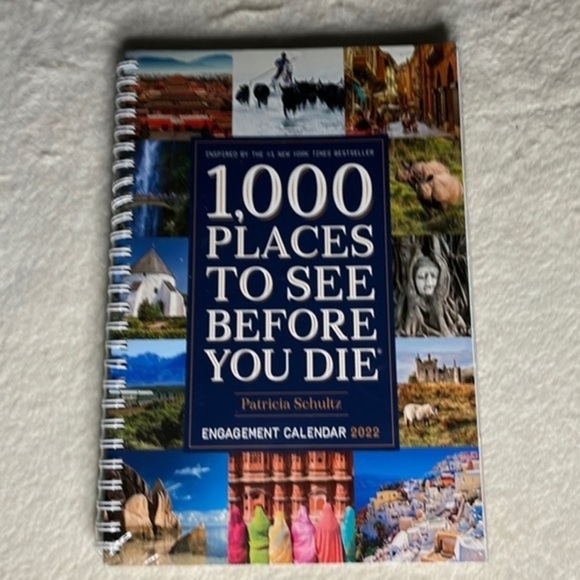 100 Places To See Before You Die 2022 Engagement Calendar - Picture 1 of 2